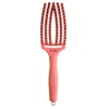 Image de Olivia Garden - Brosse FINGERBRUSH Sanglier & Nylon Im Perfection - Pêche