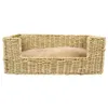Image de LAROY DUVO Laguna Panier entrée en zostère & coussin - Taille M - 56 x 36 x 21 cm