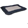 Image de Coussin de cage pour chien Duvoplus Duotex Eco - bleu/gris - Bleu - 107x71x3 cm