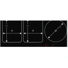 Image de Table De Cuisson Induction 100cm 4 Feux 7400w Noir Novy 1767