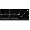 Image de Novy - table de cuisson induction 100cm 4 feux 7400w noir 1767 - power 1767