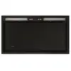 Image de Groupe - Verre Noir - Moteur Intégré - 510 X 290mm - Bandeau Led 3000k Novy - D26052
