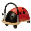 Image de Trotteur en bois Coccinelle Large - WHEELY BUG - Rouge - Matériaux mixtes - Dès 3 ans