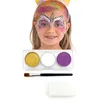 Image de Kit maquillage licorne avec pinceau et éponge fille - Violet / parme