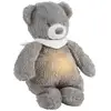 Image de Peluche veilleuse ours sleepy gris