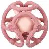 Image de Set de 2 balles silicone rose