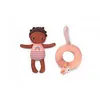 Image de Poupée de bain Licorne Lena - LILLIPUTIENS - Multicolore - Marron - 1 pièce - 3 ans - 0 mois - Naissance