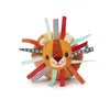 Image de Balle Jack le lion en tissu - LILLIPUTIENS - Orange - Dès 6 mois