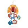 Image de Hochet Lilliputiens Acti-nomade Anneaux Multi Activités 12x9,5x22 Cm Bleu Polycoton