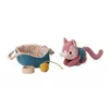Image de Jeanne le chat et son panier - LILLIPUTIENS - PELUCHES/Animaux - Violet - Dès 18 mois