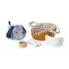Image de Peluche - Lilliputiens - Jules le chien - 20 cm - Panier rembourré - Accessoires inclus