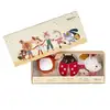 Image de Hochets Lilliputiens Coffret 3 Pièces Multicolor Textile