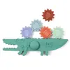 Image de Panneau De Bain Lilliputiens Crocodile Multicolor - Silicone