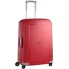 Image de Valise Cabine - SAMSONITE - SCure - 69x49x29 cm - Rouge - Coque Rigide - 4 Roulettes Silencieuses