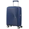 Image de Valise American Tourister Soundbox Spinner 35L bleu marine