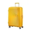 Image de Valise - American Tourister - Soundbox Sp - Jaune - Rigide - 77cm - 4 roulettes 360°