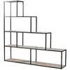 Image de Bibliothèque 5 niveaux design escalier - l160 x h157 cm - colorado