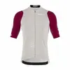 Image de Maillot Bioracer Icon 2025 manches courtes gris clair bordeaux - M