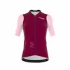 Image de Maillot Bioracer Icon 2025 manches courtes bordeaux rose clair femme - M