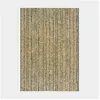 Image de Tapis d’extérieur ou de salon - Motifs graphiques - Noir crème et terracotta - 80 x 150 cm