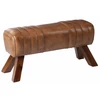 Image de Banc Déco "gymnastique" 91cm Cognac