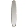 Image de Miroir mural ovale verre et métal antique gris liath 86238