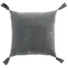 Image de Coussin Déco Déhoussable "flok" 45x45cm Gris