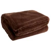 Image de Plaid Imitation Fourrure "cutie" 130x180cm Marron