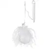 Image de Boule De Noël Led "ange & Plume" 16cm Transparent