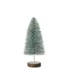 Image de Sapin De Noël Artificiel En Plastique Vert 16x16x38 Cm