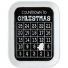 Image de Calendrier De Noël "décembre" 41cm Blanc & Noir