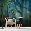 Image de Papier peint panoramique jungle tropicale préencollé H 250 x L 240 cm