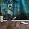 Image de Papier peint panoramique jungle préencollé tropicale H 250 x L 480 cm