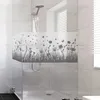 Image de Film Fenêtre Anti Regard Occultant - CHAMP DE FLEURS ET PAPILLONS - Stickers pour Vitres &amp Porte de Douche - 40x100cm