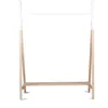 Image de Childhome Support À Vêtements Tipi Hêtre Naturel Et Blanc Clstipi