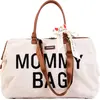 Image de Sac À Langer Childhome Mommy Bag 58l Ecru Élégant