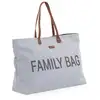 Image de Sac a langer - childhome - family bag - canvas - gris AAAIU33636