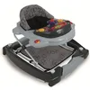 Image de BANINNI Classic - Trotteur Bébé - 2en1 - De 6 mois à 12 kg - Gris
