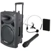 Image de Enceinte Ibiza Port 12 Vhf Bt - Noir - 700w