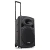 Image de IBIZA PORT15VHF-BT - Système enceinte de sonorisation portable autonome 15/38cm avec USB Bluetooth & 2 Micros VHF