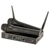 Image de Système micro sans fil UHF - PARTY SOUND & LIGHT - 200UHF MKII - 2 émetteurs main - Récepteur 2 canaux - Portée stable