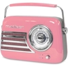 Image de Radio Portable Bluetooth Vintage Freesound Vr40p Rose 21 X 8 X 16 Cm Madison
