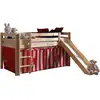 Image de Tente Pour Lit Mezzanine Tissu Rouge Et Blanc Chucky