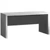 Image de Bureau Bois Laqué Blanc Lara