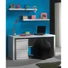 Image de Vipack - Caisson bureau 40 cm laqué Blanc - LARA