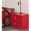 Image de Vipack - Chevet 2 tiroirs - Rouge - L 50 x P 16 x H 43 - MONZA