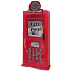 Image de Armoire 1 Porte Pompe À Essence Bois Rouge Cara L 50cm