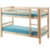 Image de Lit Superposé 90x200 Pin Massif Clair Pino H 140cm
