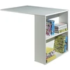 Image de Bureau Pour Lit Mezzanine Pin Massif Laqué Blanc Pino