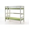 Image de Vipack - PINO Lit superposé 180cm + 2 tiroirs - 90x200 cm - Blanc
